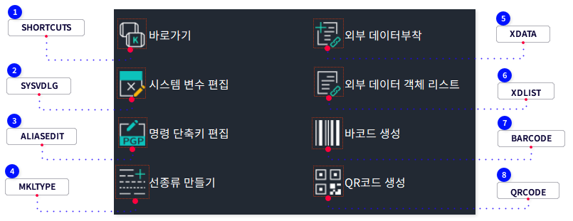 F. 도구-사용자 정의 설정